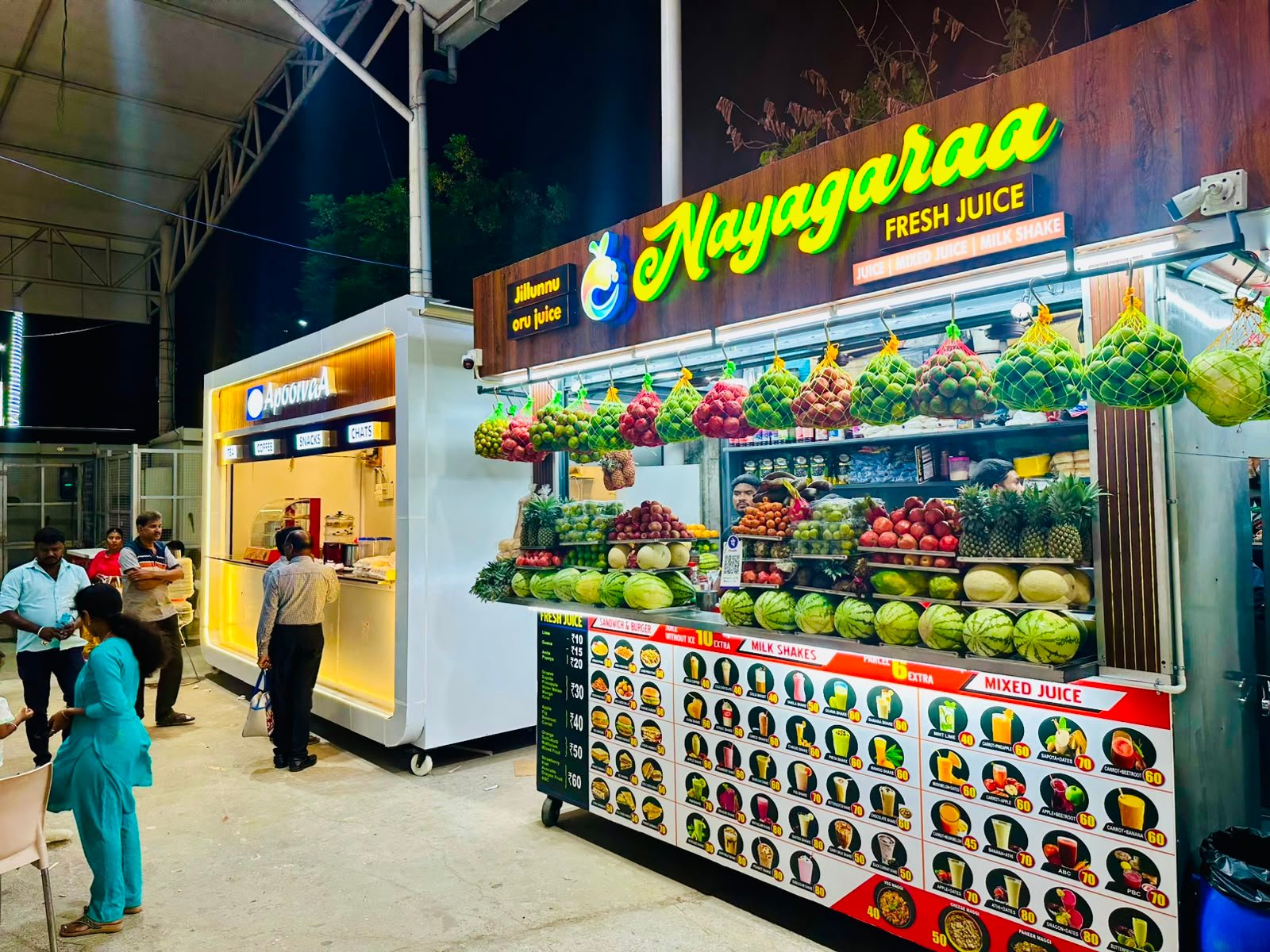 Fresh Fruit Counter & Hygiene