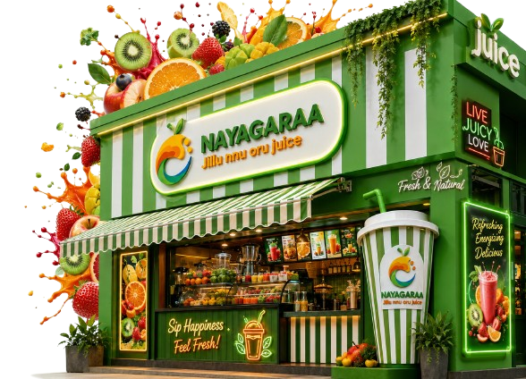 Nayagaraa Juice Shop Front